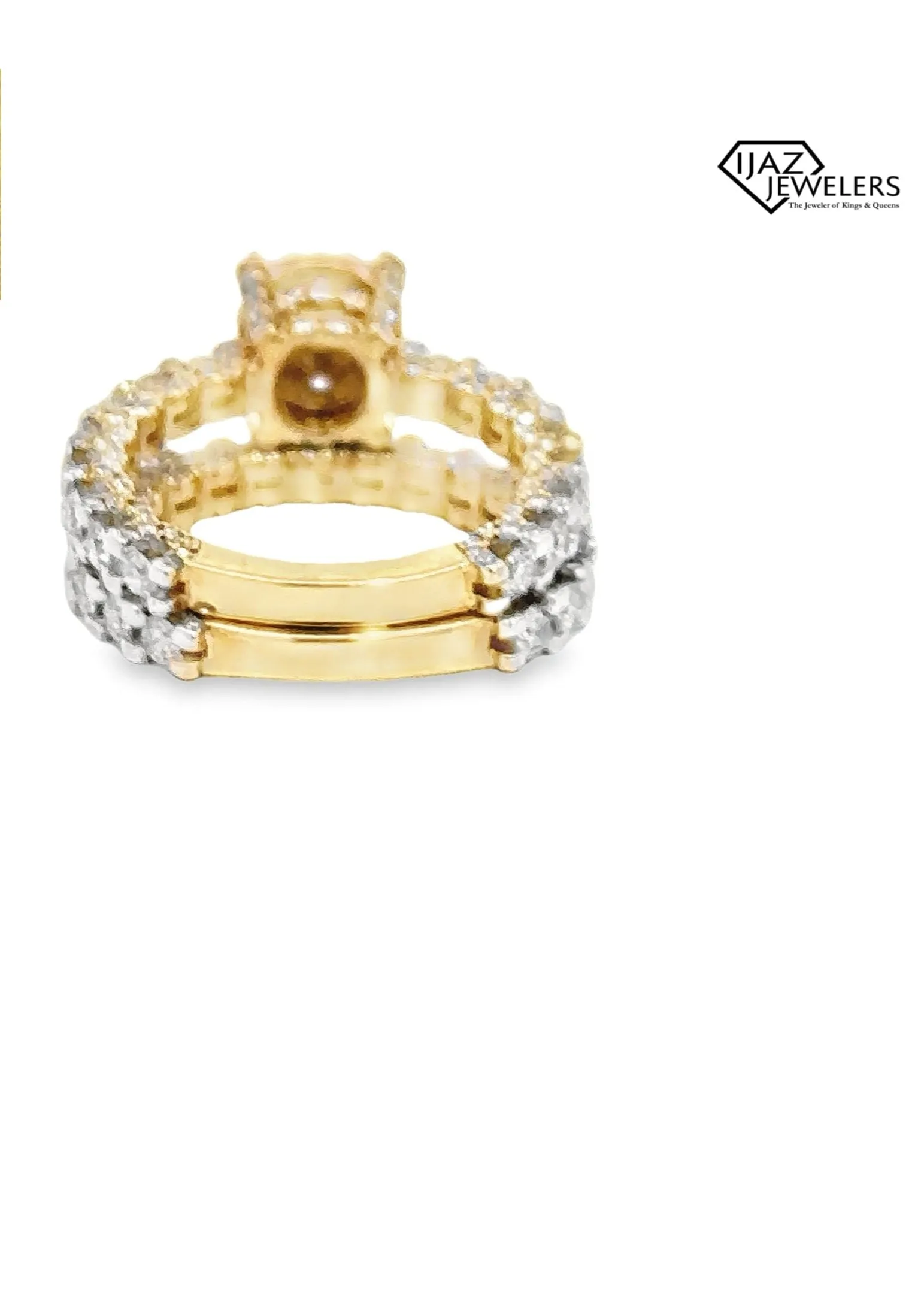 10K Gold 3.15 CTW Diamond Ladies Engagement Set