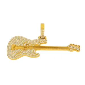 10k Yellow Gold 4.40CTW VS Diamond Precision Bass Pendant JD&Co Exlcusive