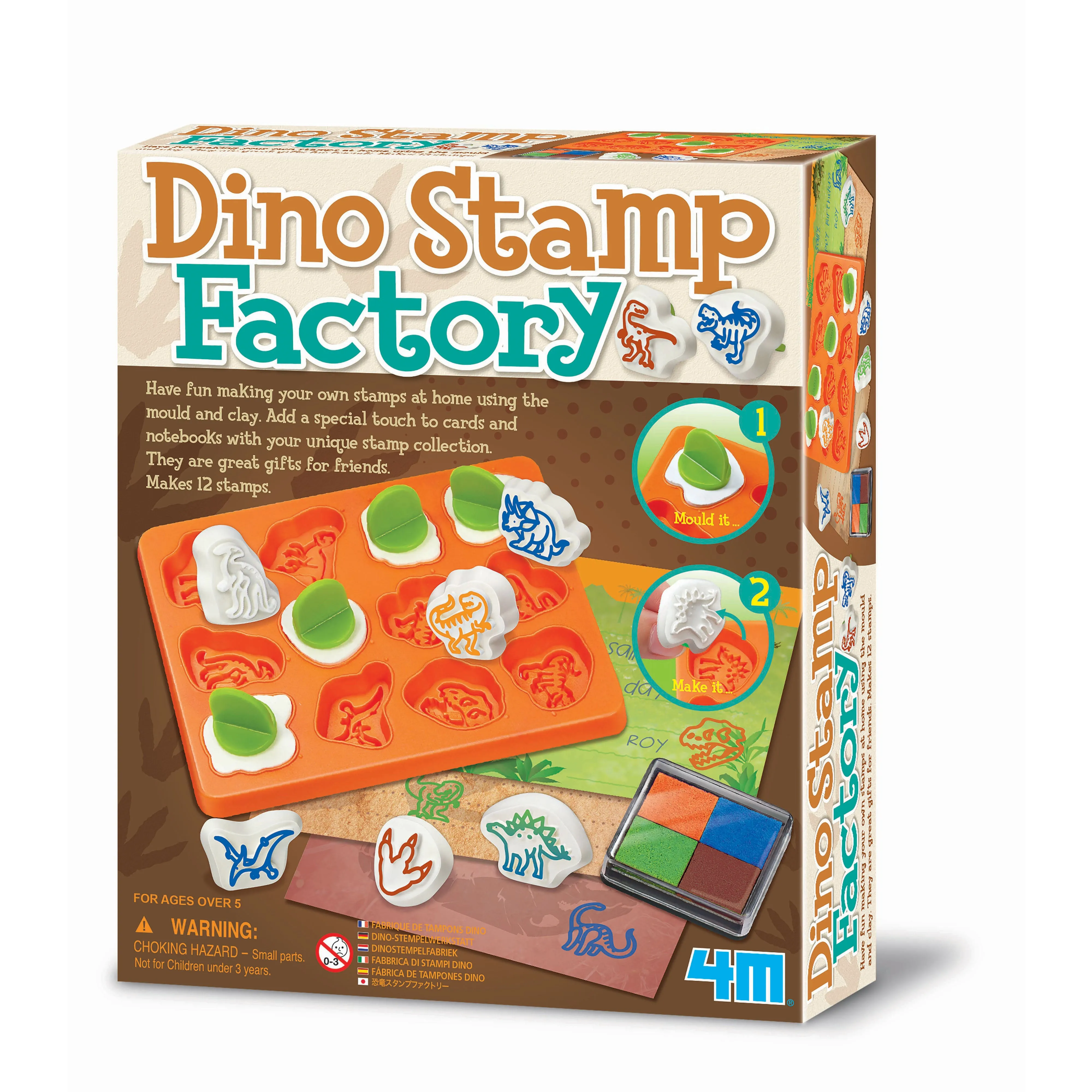 4M Dino Stamp Factory