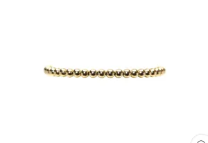 4MM Yellow Gold Filled Bracelet