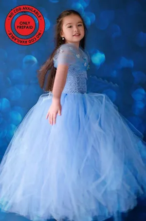 Blue Tutu Dress For Babies