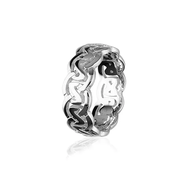 Celtic Silver Ring XR142