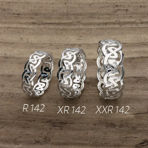 Celtic Silver Ring XR142