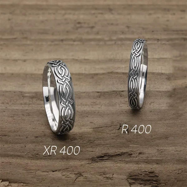 Celtic Silver Ring XR400