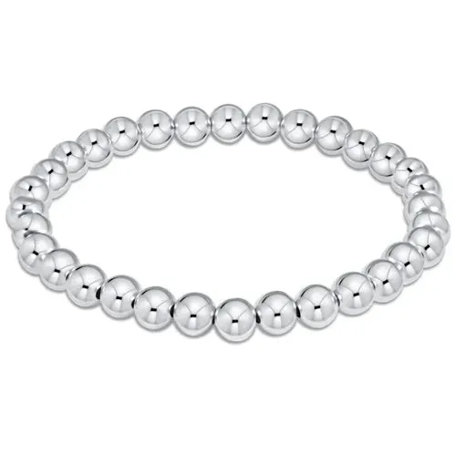 classic sterling 6mm bead bracelet by enewton