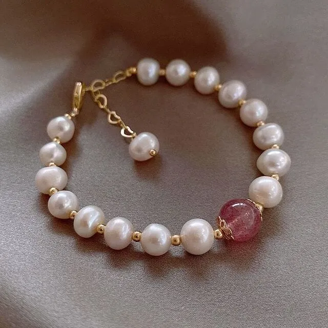 Elegance Freshwater Pearl Bracelet