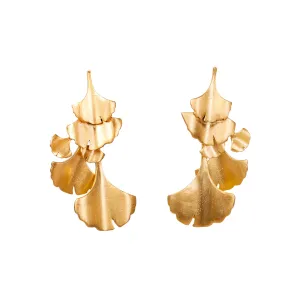 Ginkgo Chandelier Earrings