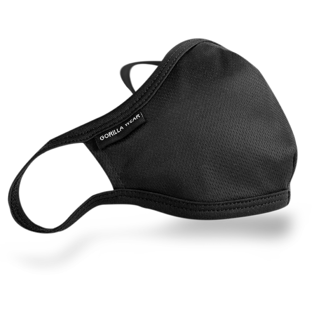 Gorilla Wear Face Mask - Black