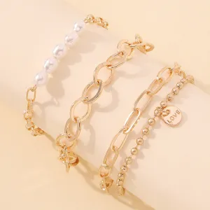 Just Lil Things  Artifical  Gold Bracelet  jltb0202