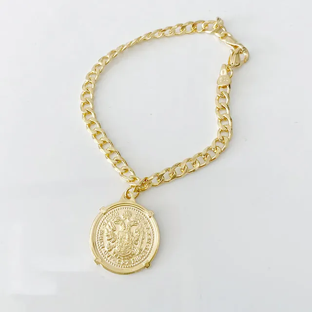 Lira Coin Bracelet