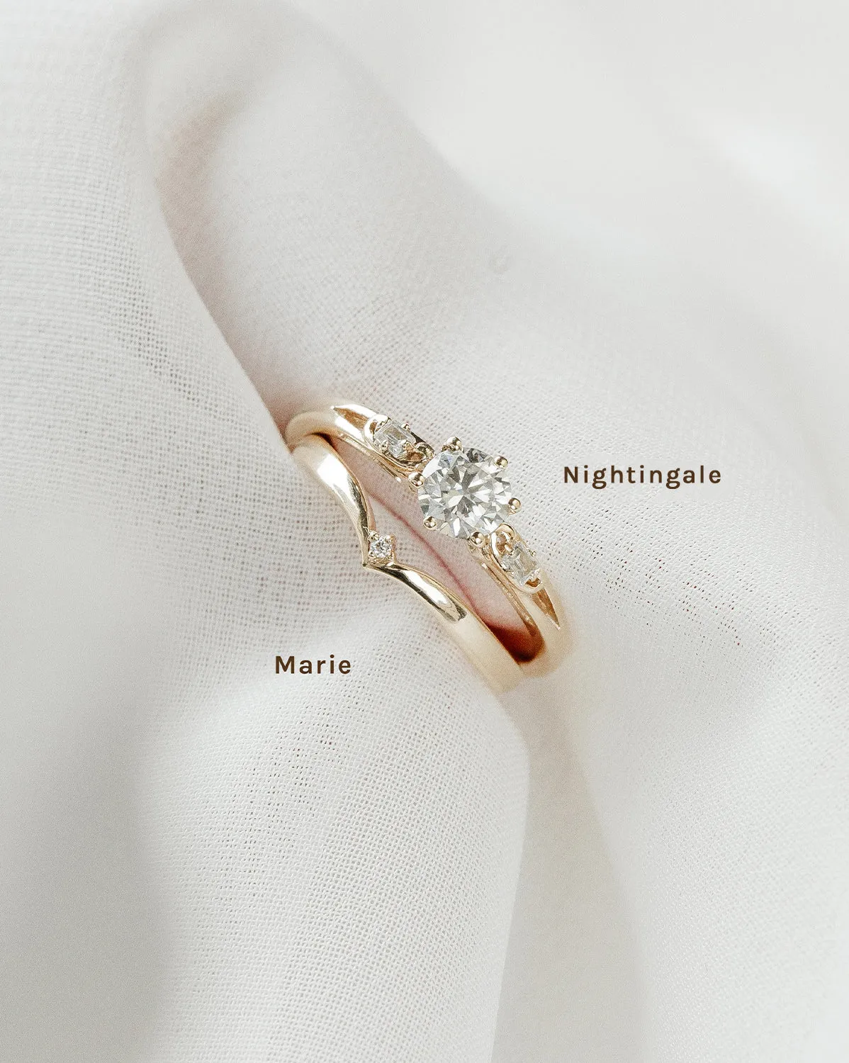 Marie Wishbone Ring