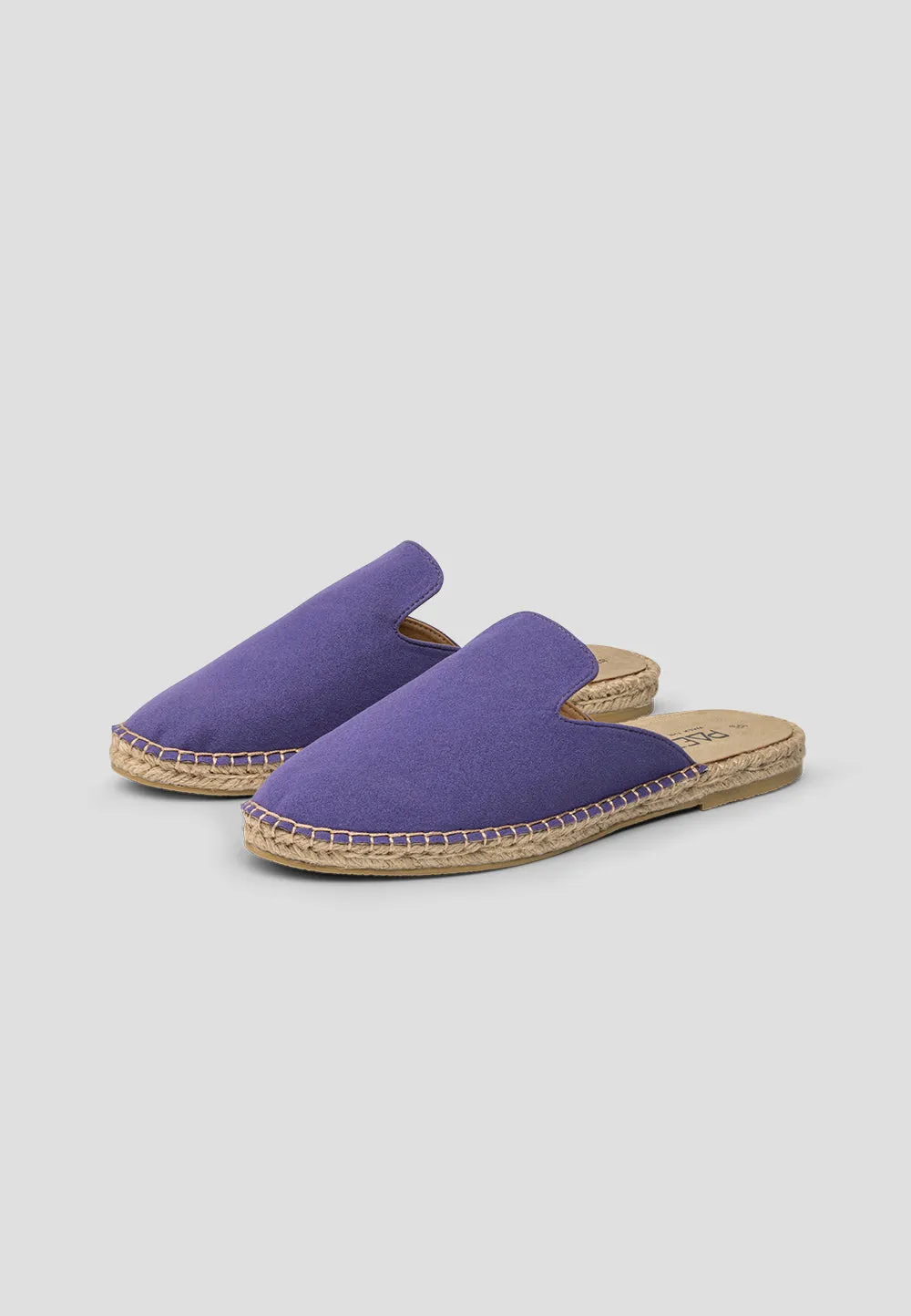 MULE VEGAN SUEDE AMETHYST