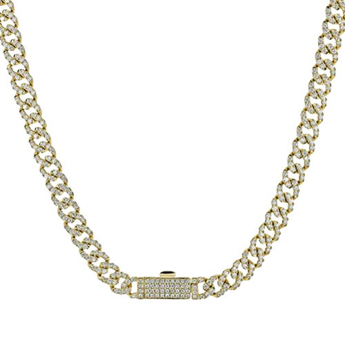 Necklace in 14k Gold with Diamonds