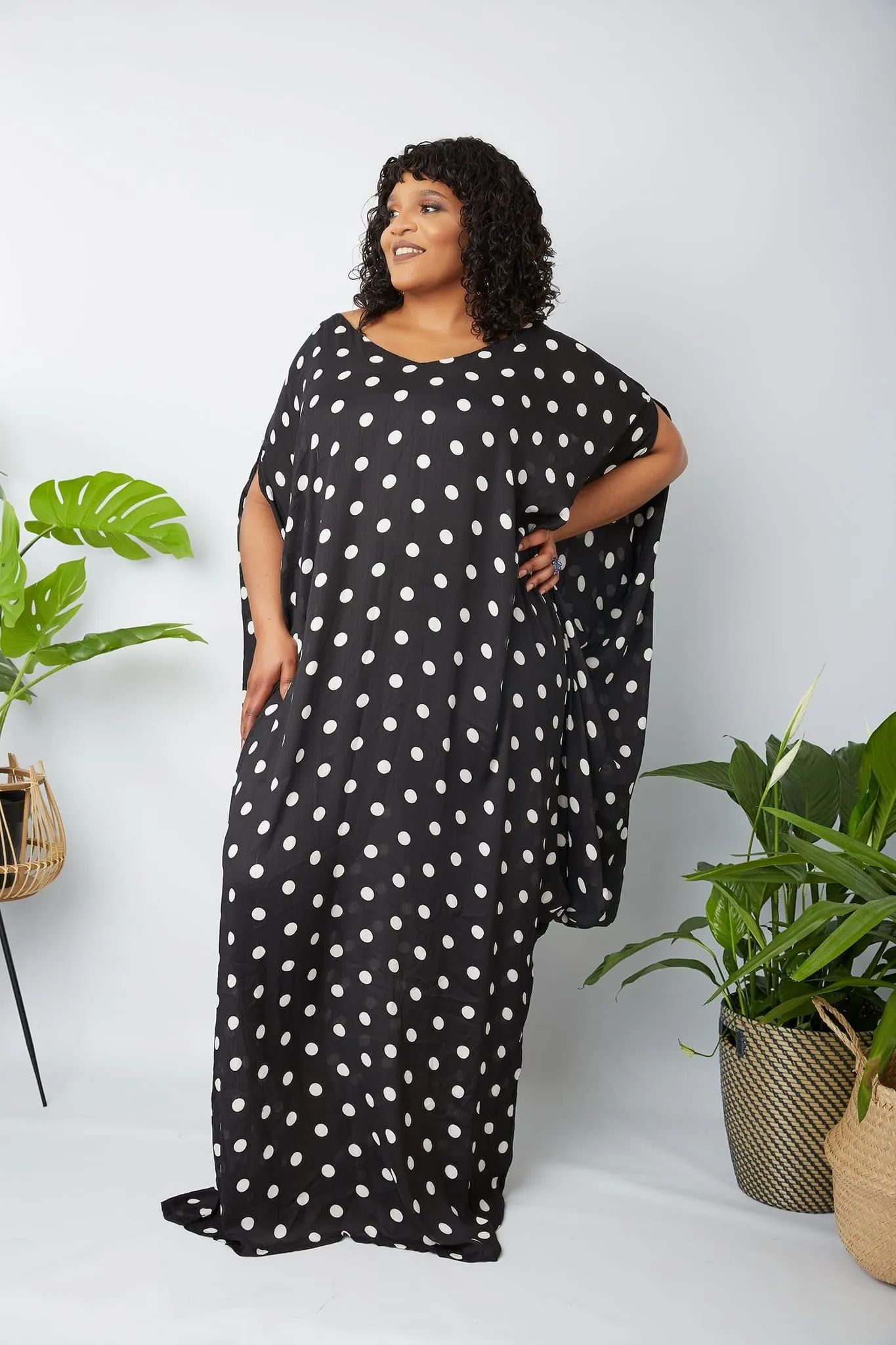 New in African Inspired Kaftan Bubu Maxi Dress - Tanna