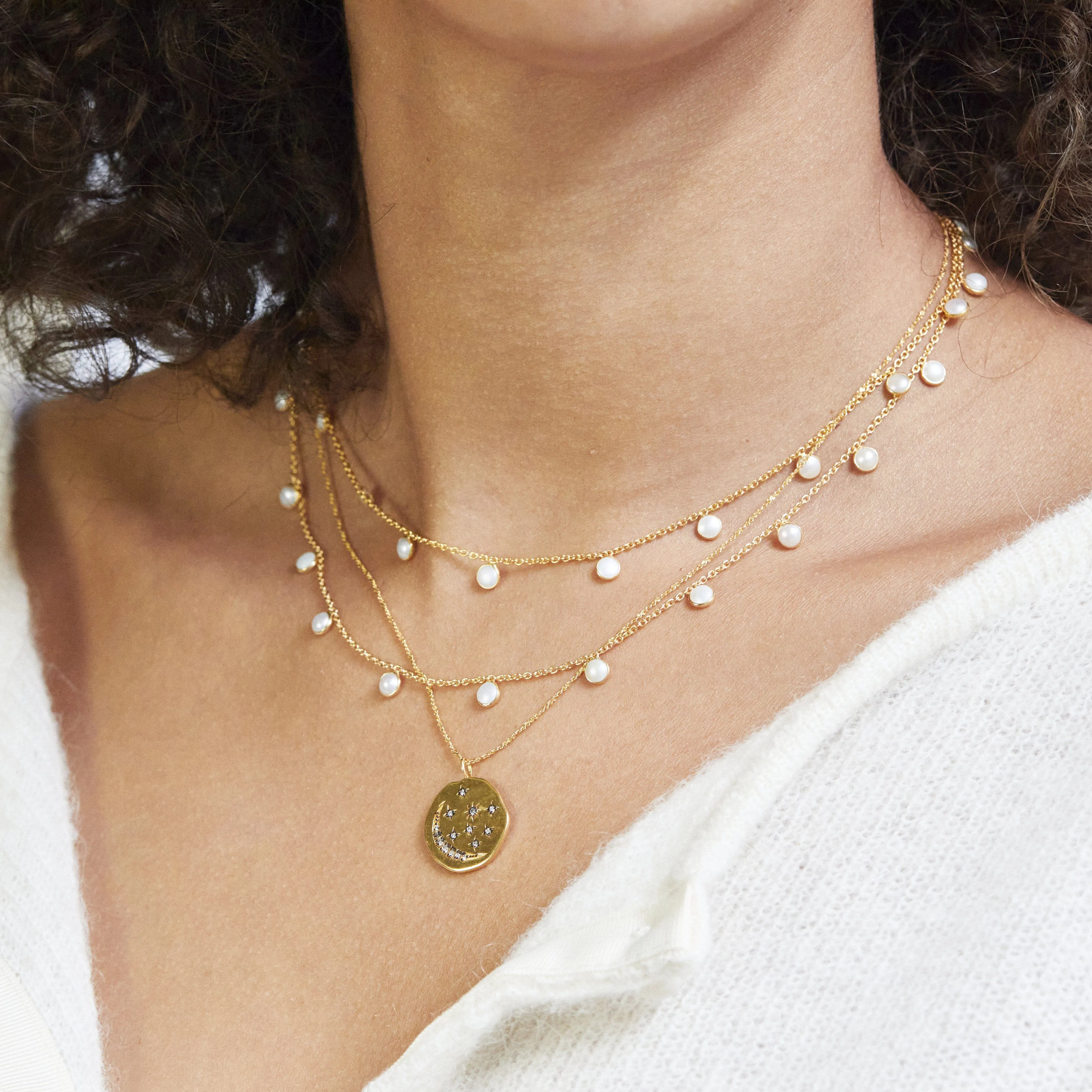 Pearl Droplet Necklace