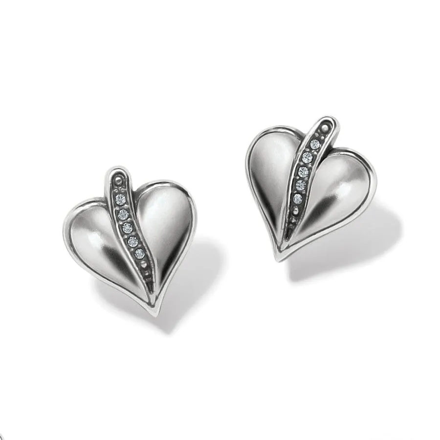 Precious Heart Post Earrings