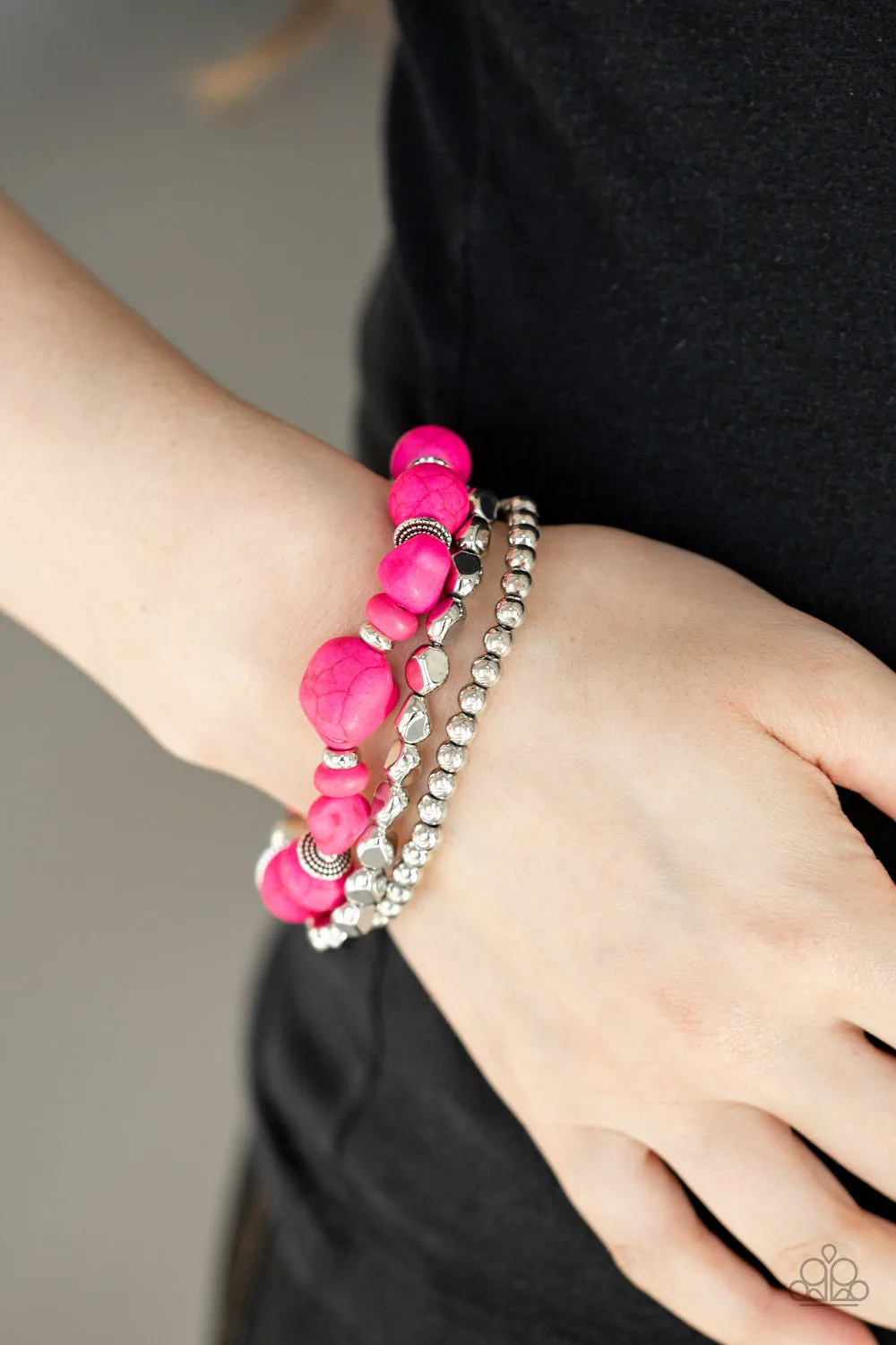 Rural Restoration Pink-Bracelet