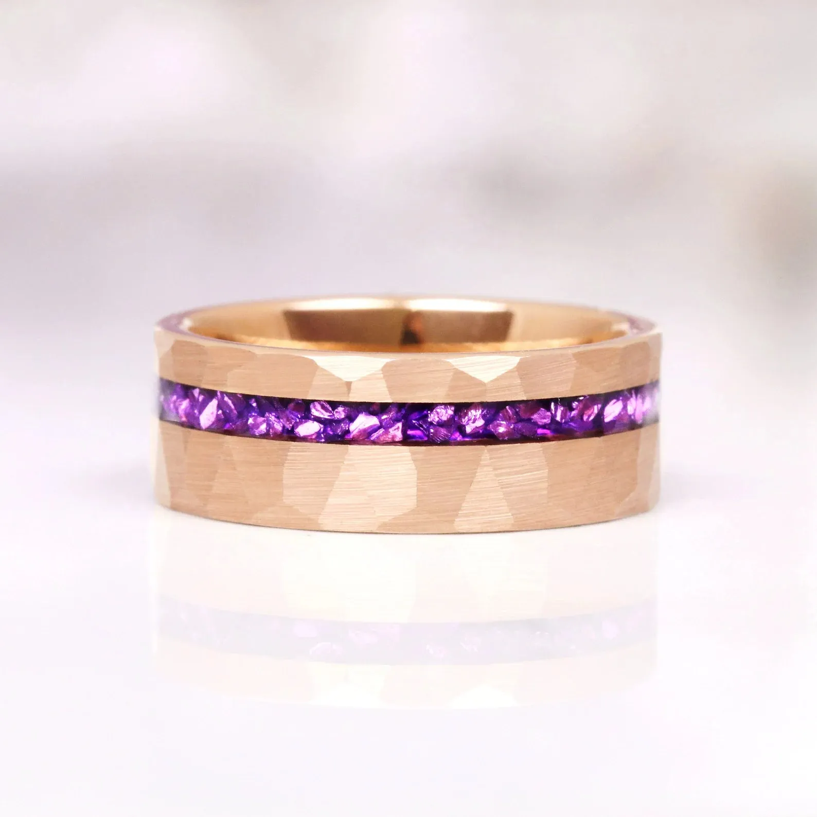 Skye Amethyst Couples Ring