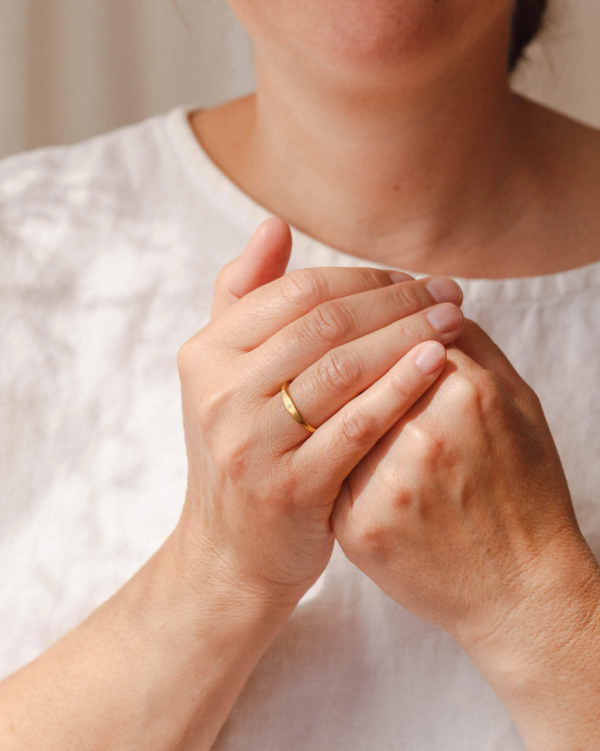 Slim Signet Ring