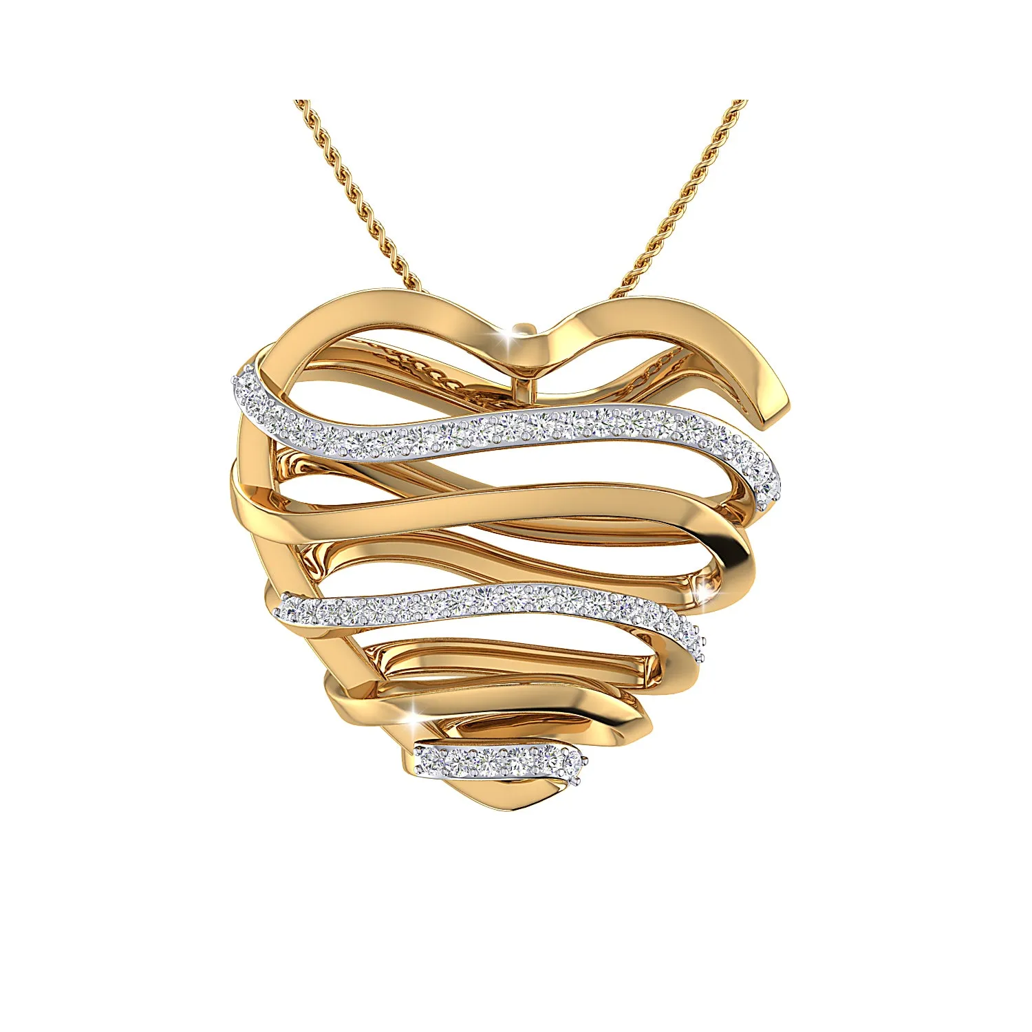 THE ENRAPTURED HEART PENDANT