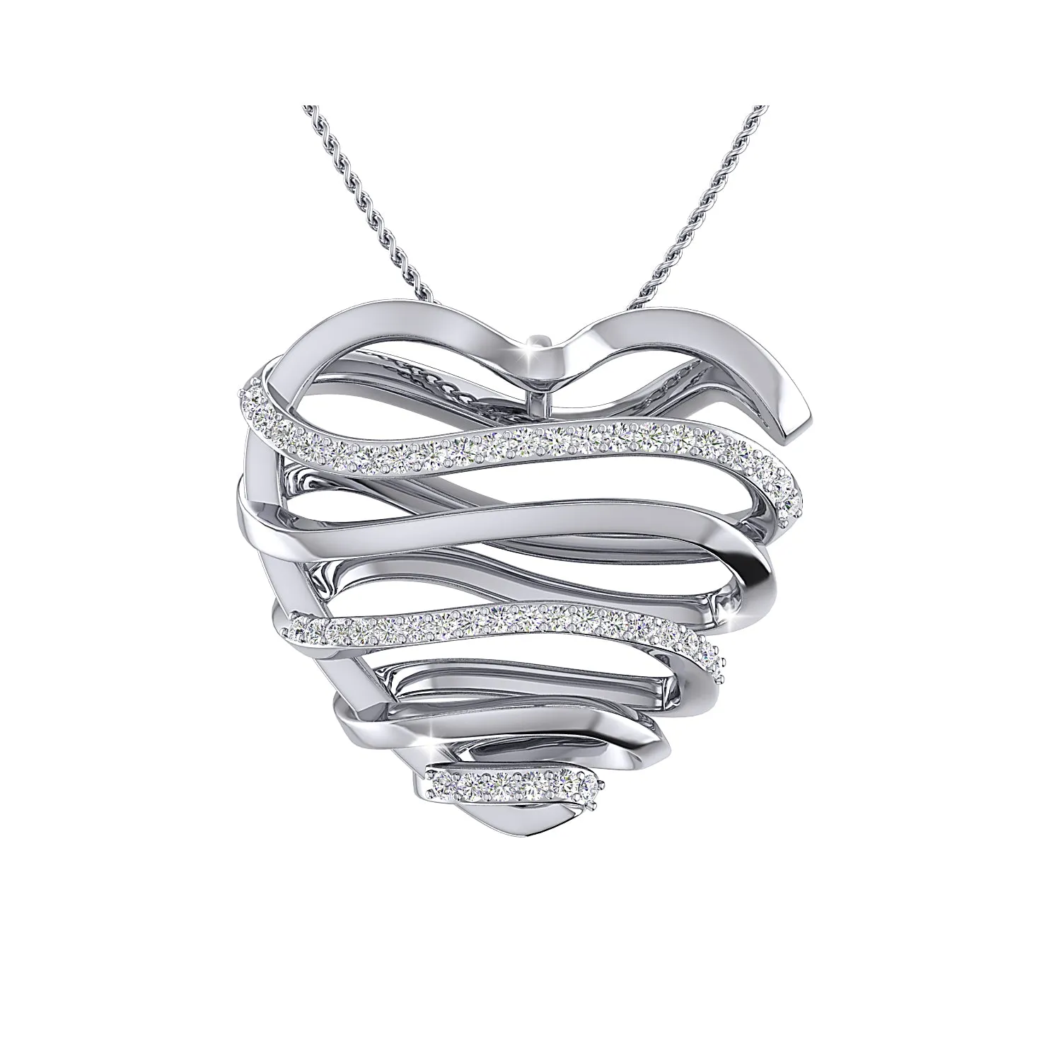 THE ENRAPTURED HEART PENDANT