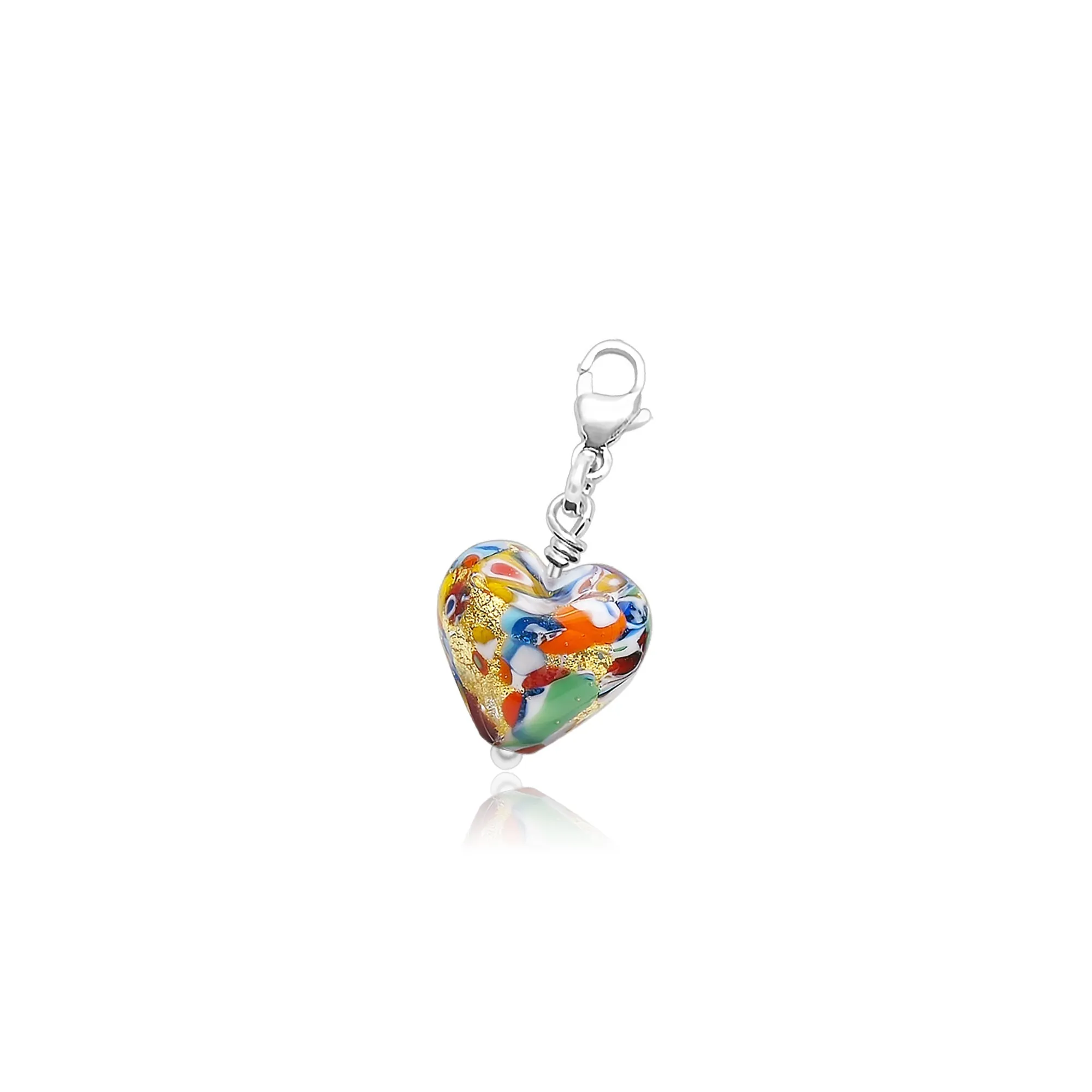 The Kiss Heart Charm