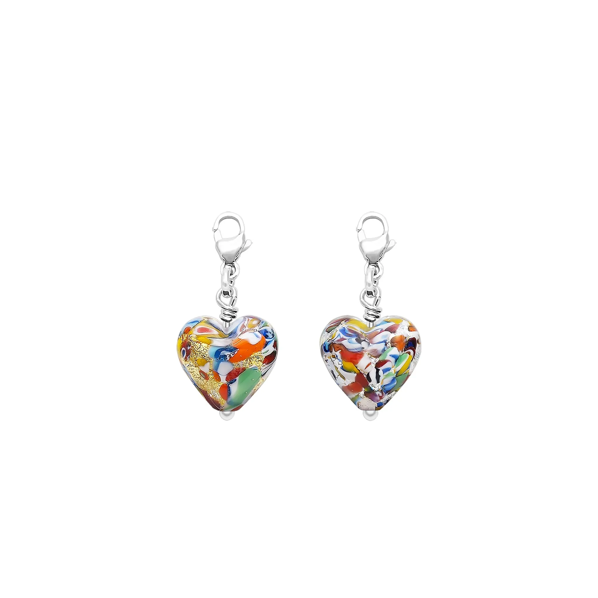 The Kiss Heart Charm