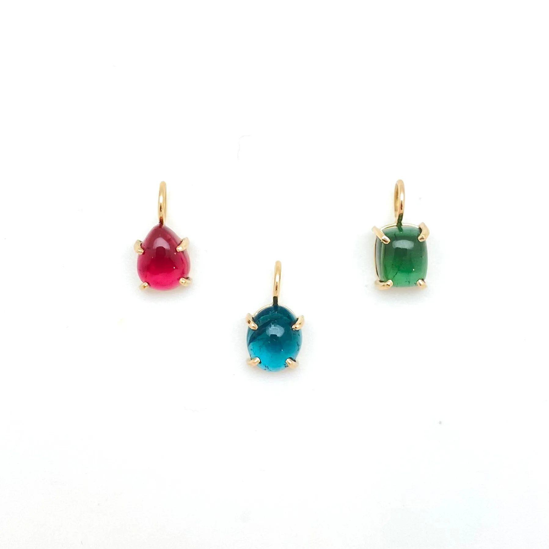 Tourmaline pendants