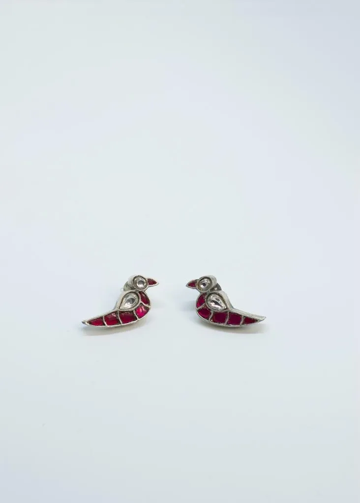 Tropical Bird Earrings