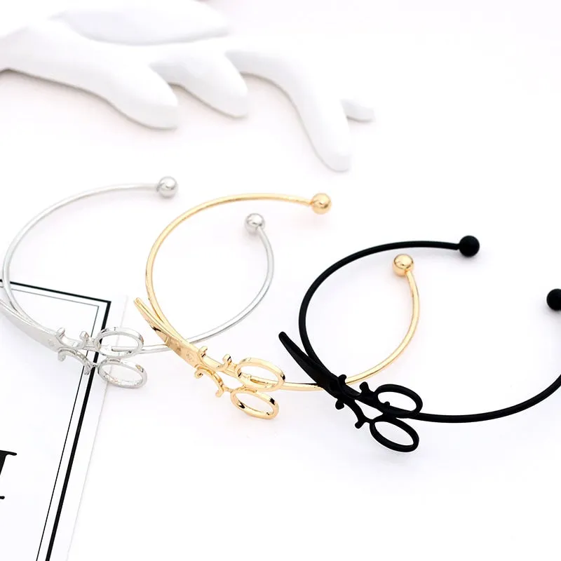 Women Fashion Scissors Bracelets